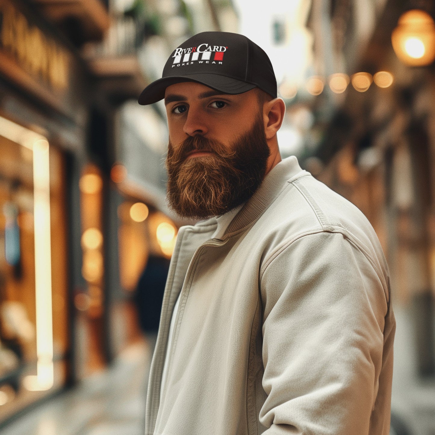 Genuine RiverCard Cap - Black (Embroidery)