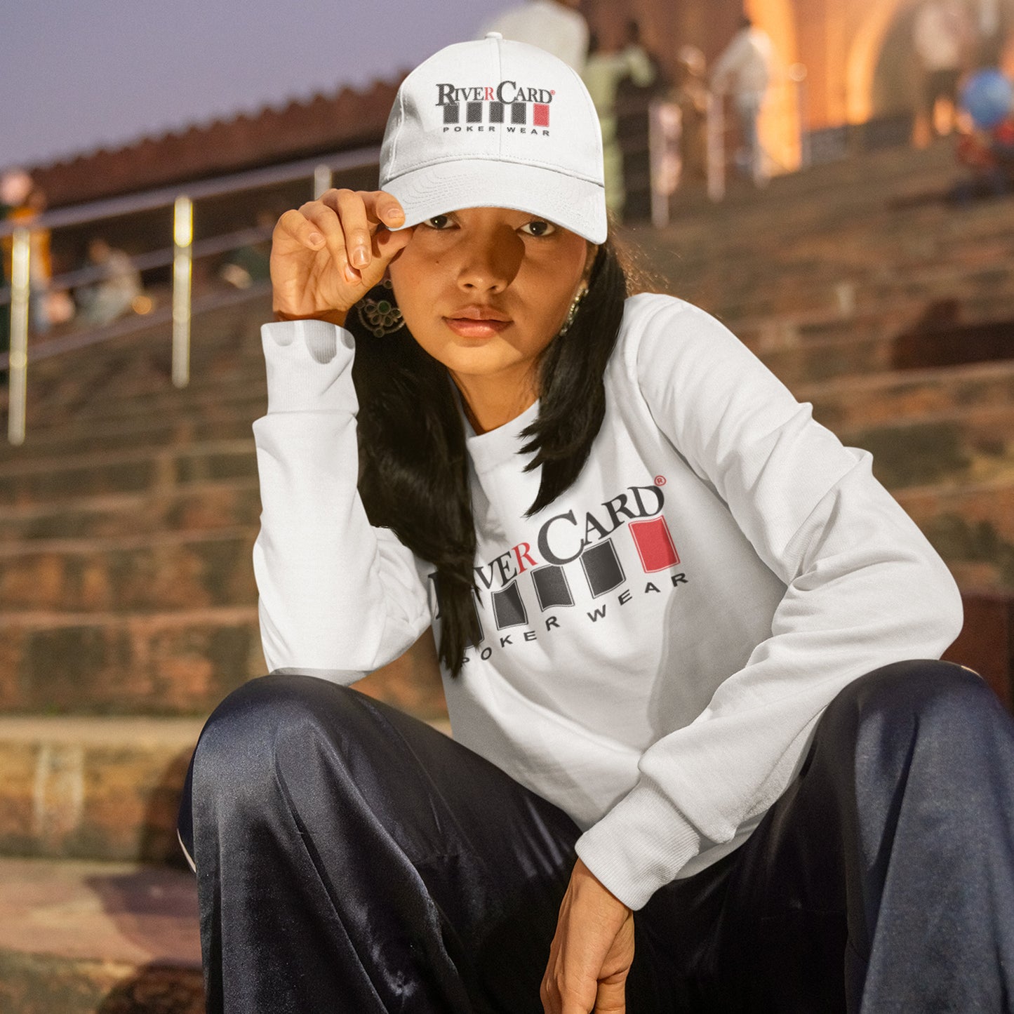 Genuine RiverCard Cap - White (Embroidery)