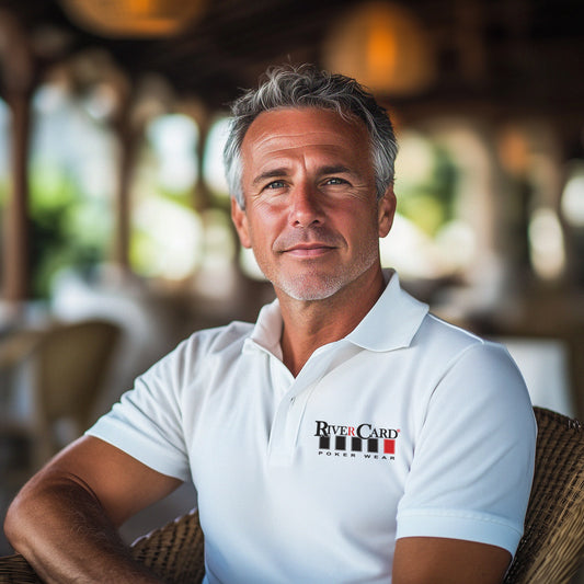 Official Embroidered RiverCard Polo - White