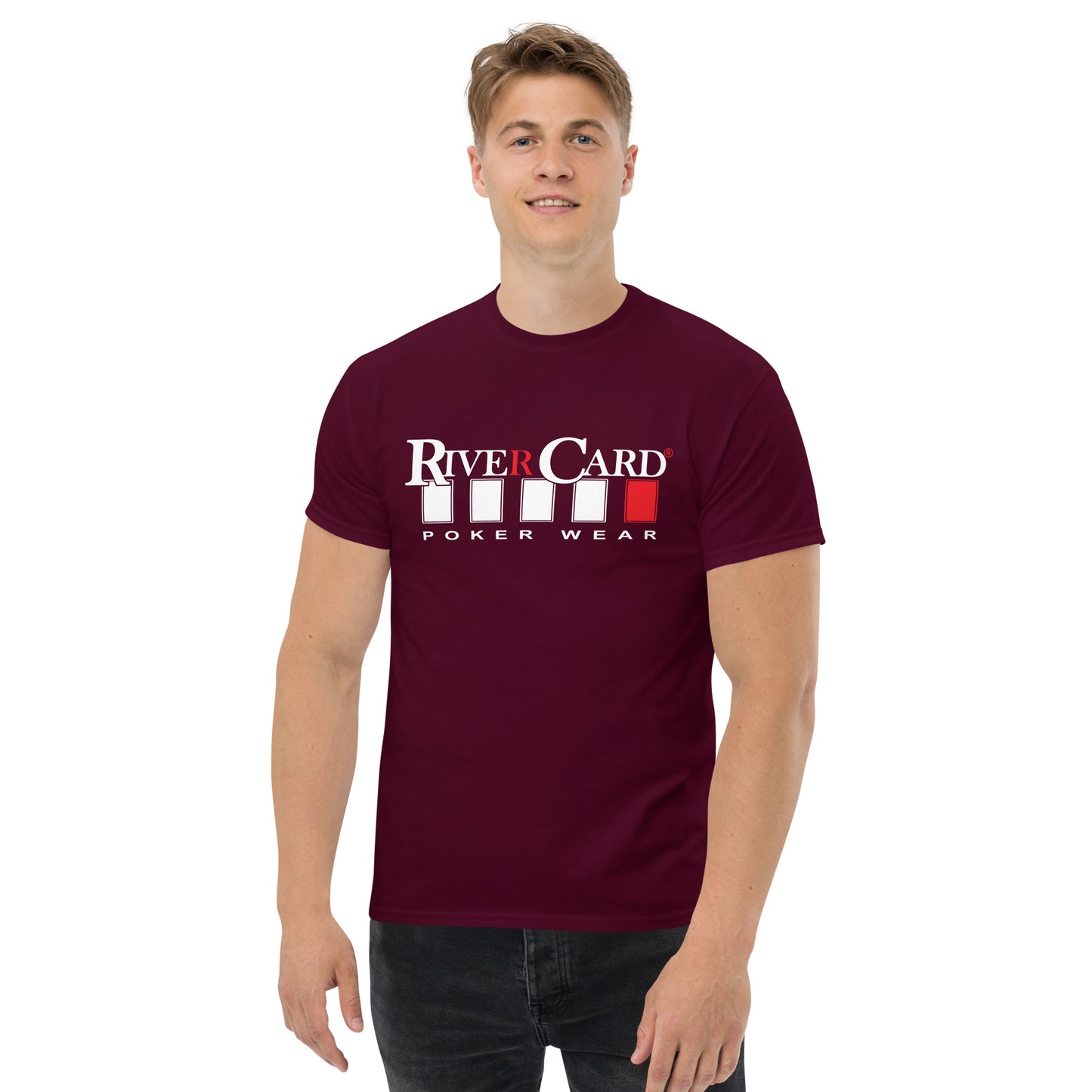 Official Trademarked RiverCard Heavy T-Shirt
